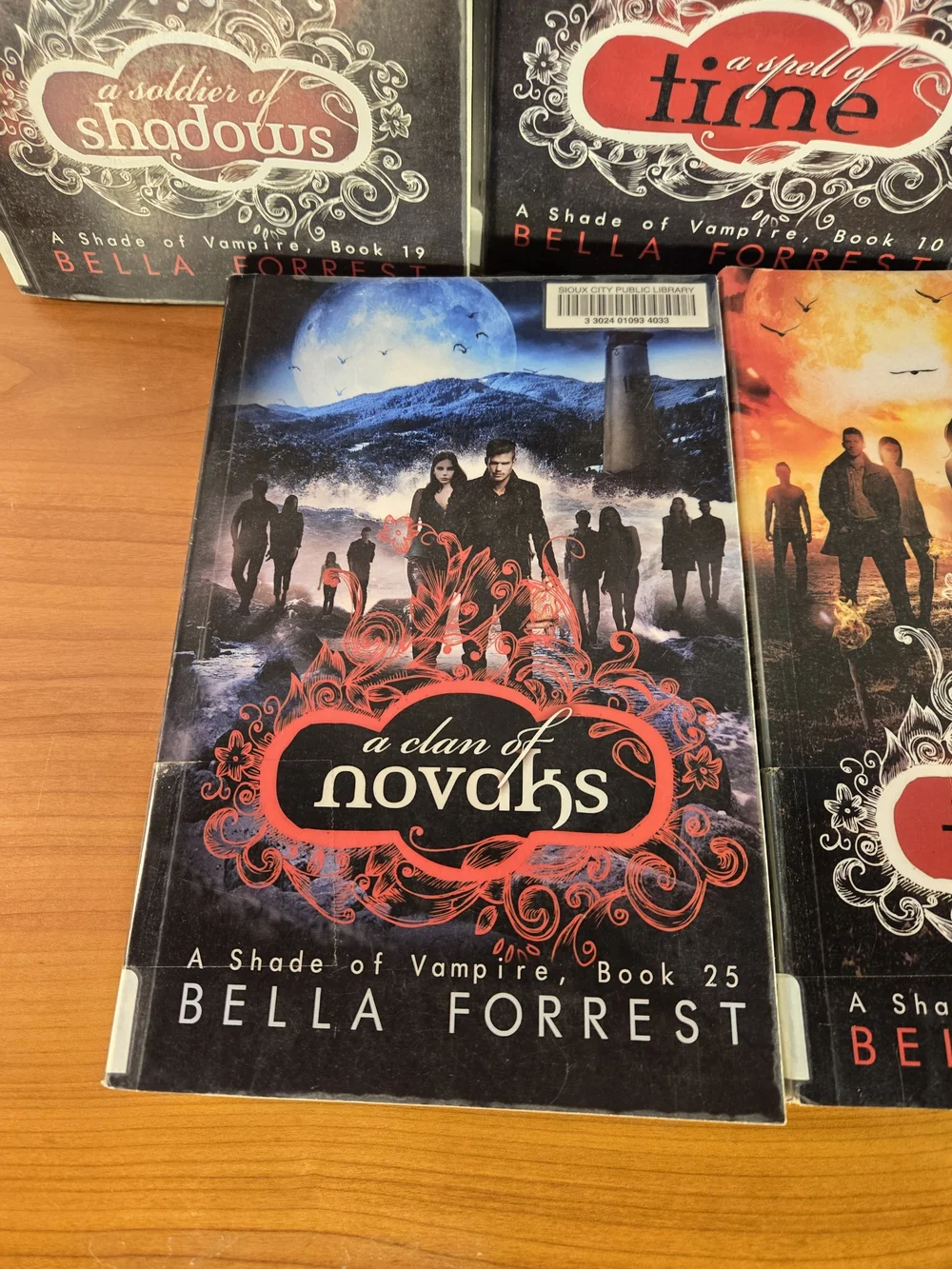 A Shade Of Vampire Series By Bella Forrest Book Lot of Five: 4, 10, 19, 25, 28